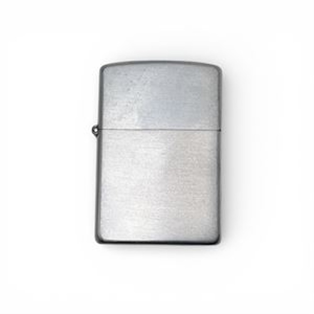 Vintage 1940s Zippo Brushed Chrome Lighter Pat 2032695 Made in USA